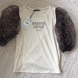 Zara positive effect tee